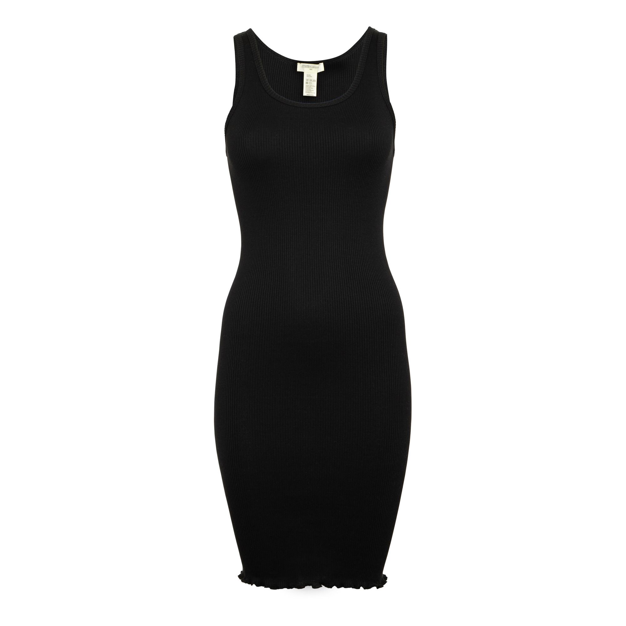 Minimalisma - Robe Gry Soie - Collection Femme - - Noir