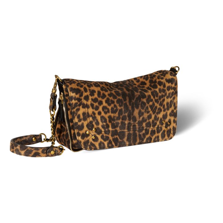 Tasche Bobi S Kalbsleder Leopard | Braun- Produktbild Nr. 3
