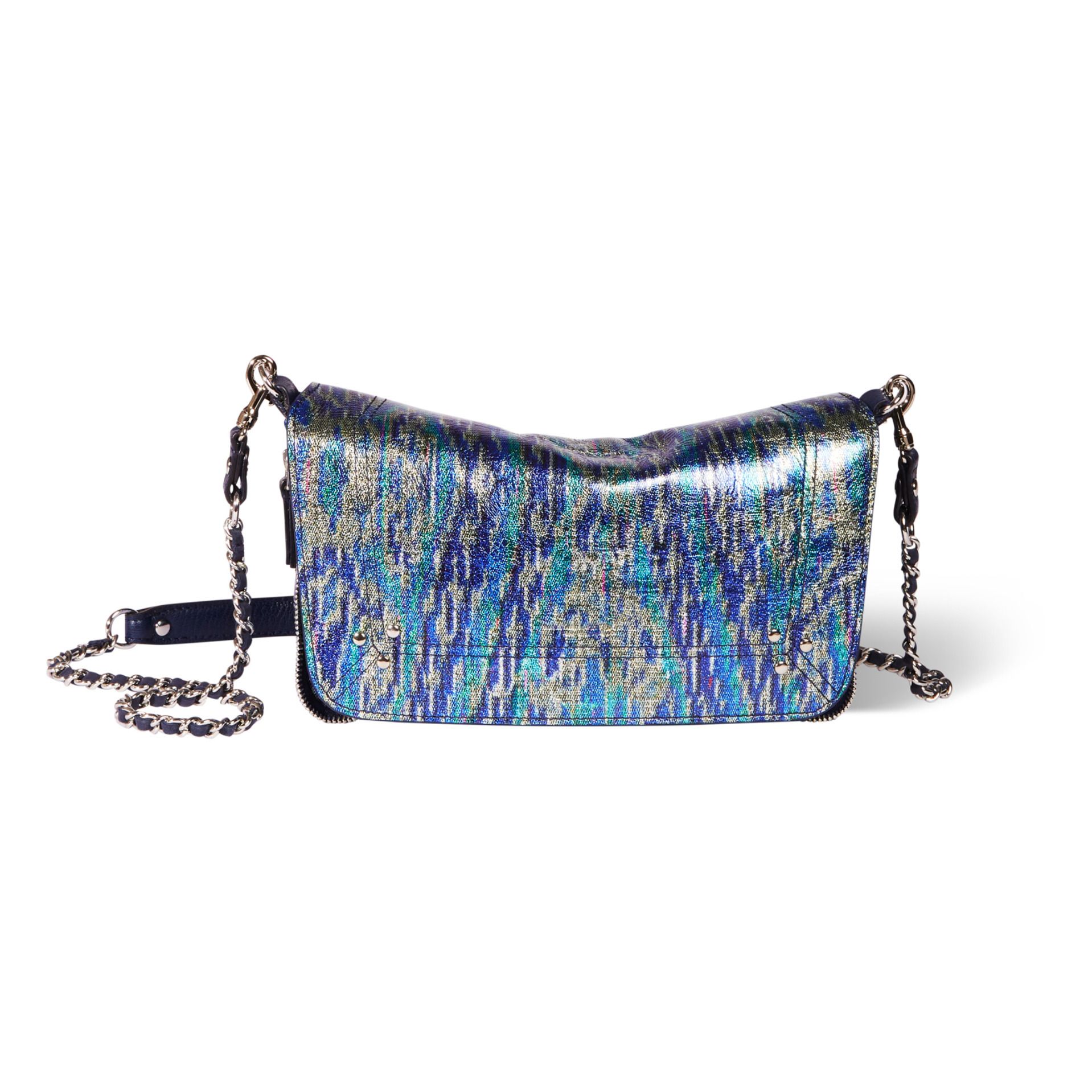 Jérôme Dreyfuss - Sac Bobi S Agneau - Femme - Bleu