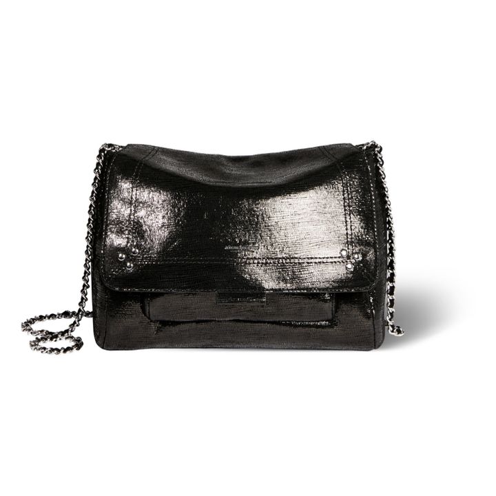 Tasche Lulu M Lamiert  | Schwarz- Produktbild Nr. 0