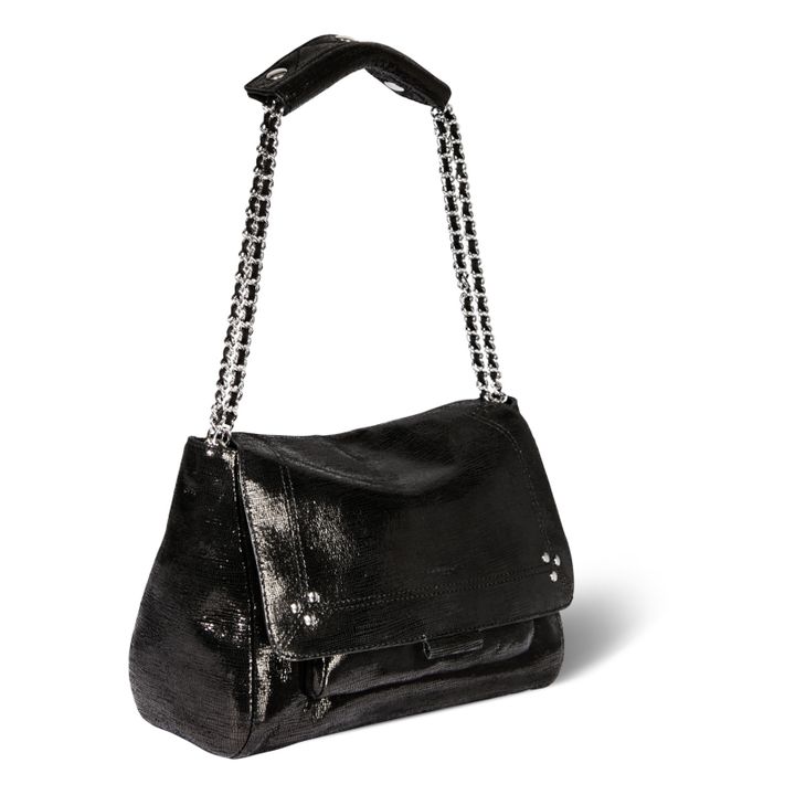 Tasche Lulu M Lamiert  | Schwarz- Produktbild Nr. 4