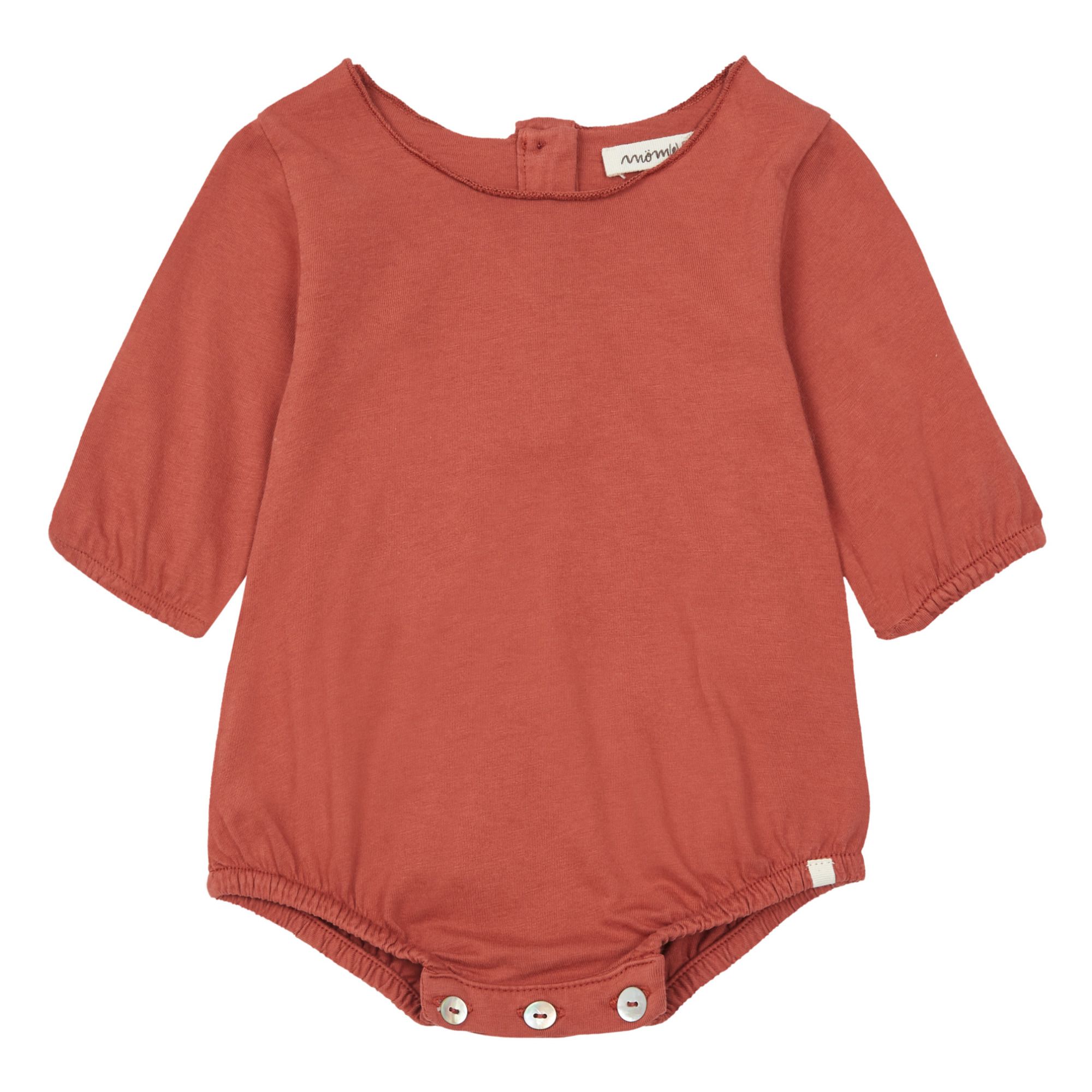 Mom(e) - Exclusivité Mom(e) x Smallable - Barboteuse Coton Bio Ã‚ngela - Fille - Rouille