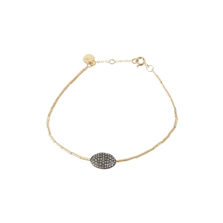Bracelet Artus Large | Noir- Image produit n°0