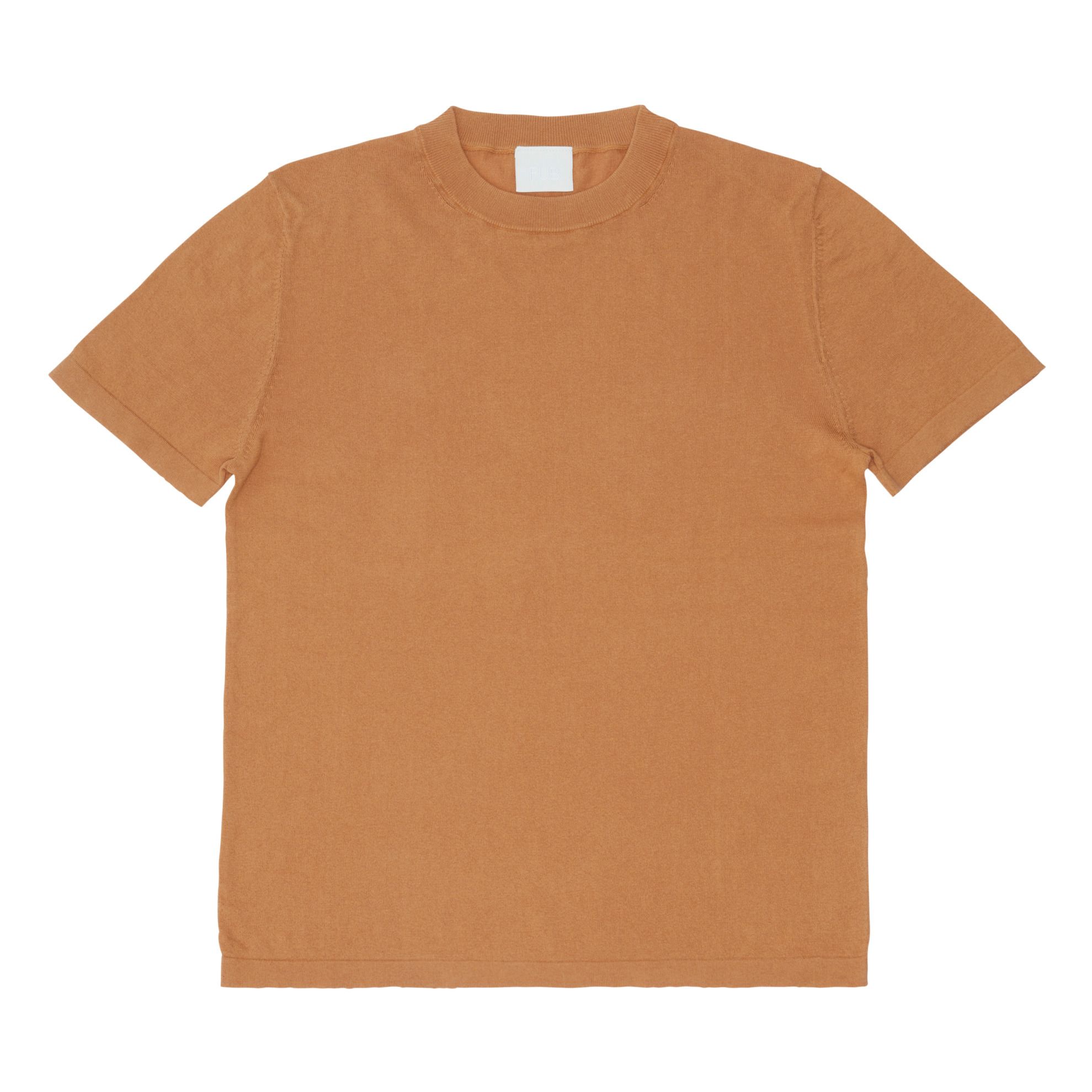 FUB - T-shirt Coton Bio - Femme - Abricot