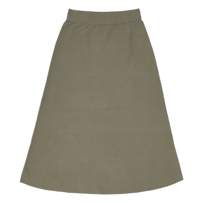 Organic Cotton Skirt Light khaki