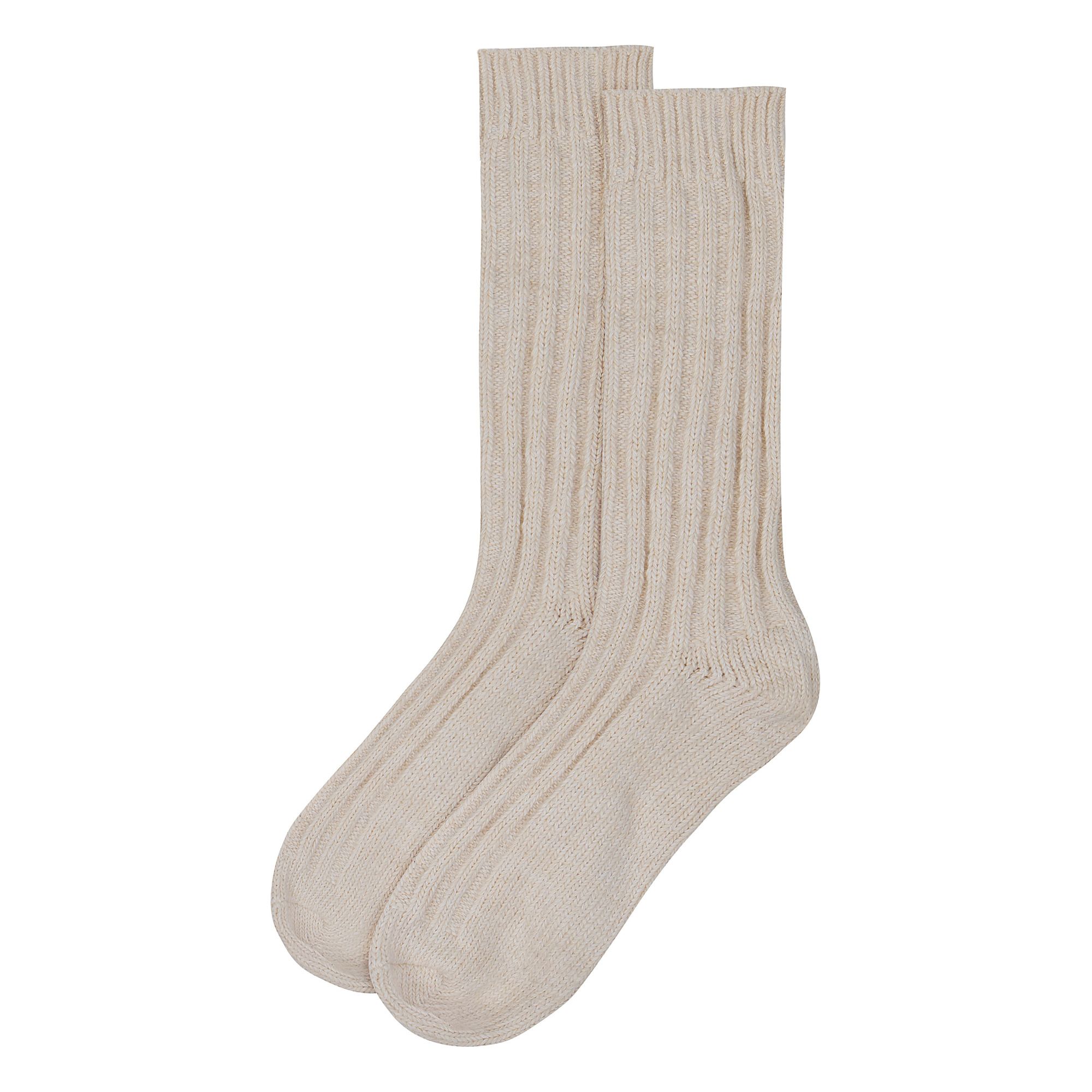 Organic Cotton Socks Cream- Product image n°0