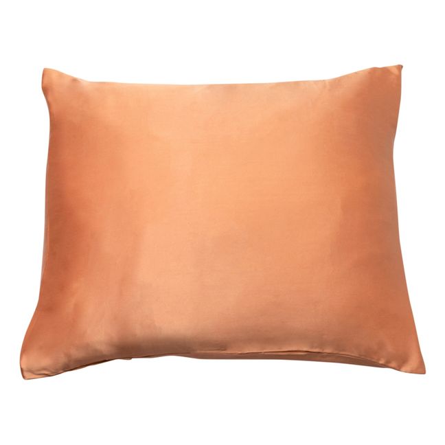 Silk Pillowcase  | Brick red