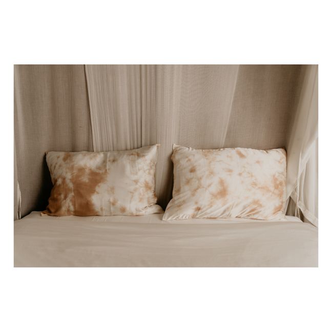 Silk Pillowcase  | Tie&dye Dusty pink
