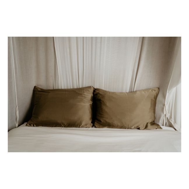 Silk Pillowcase  Absinthe