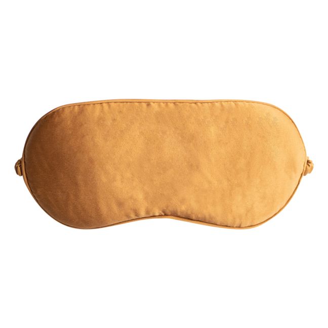 Maschera da notte in seta | Nocciola