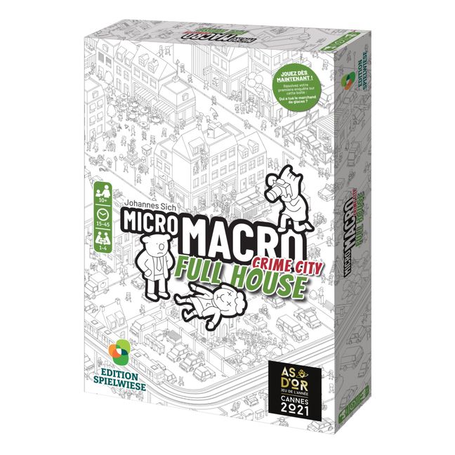 Forscherspiel Micro Macro Crime City Full House