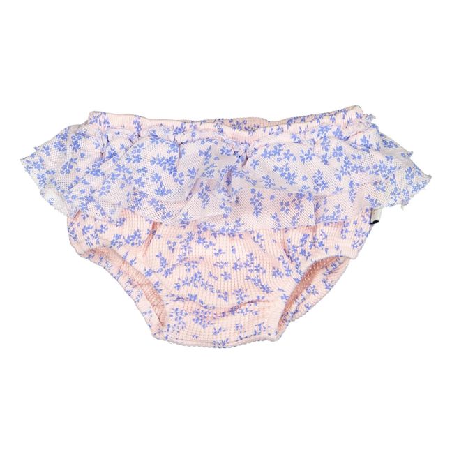 Organic Cotton Flower Bloomers Pale pink