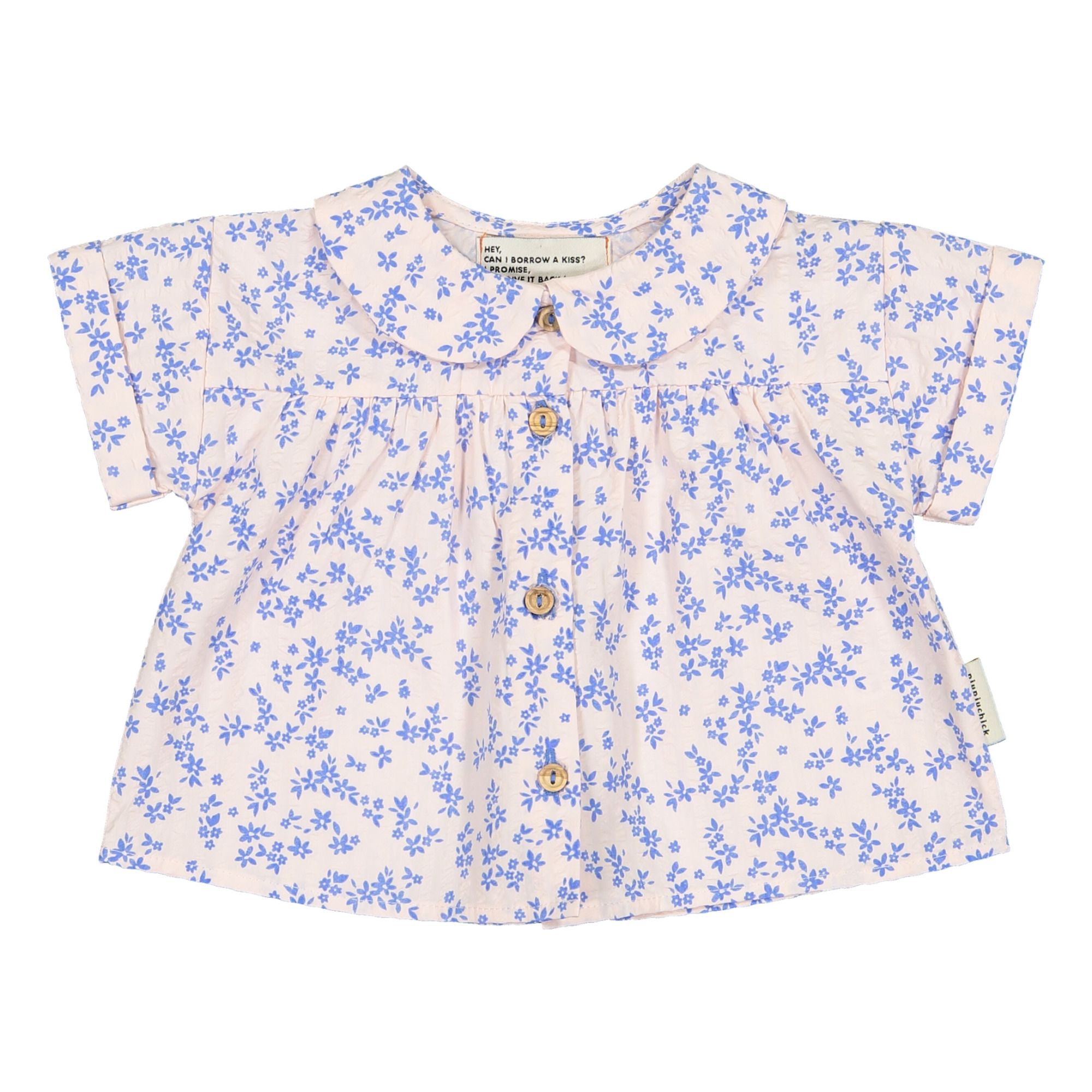 Piupiuchick - Blouse - Fille - Rose pâle