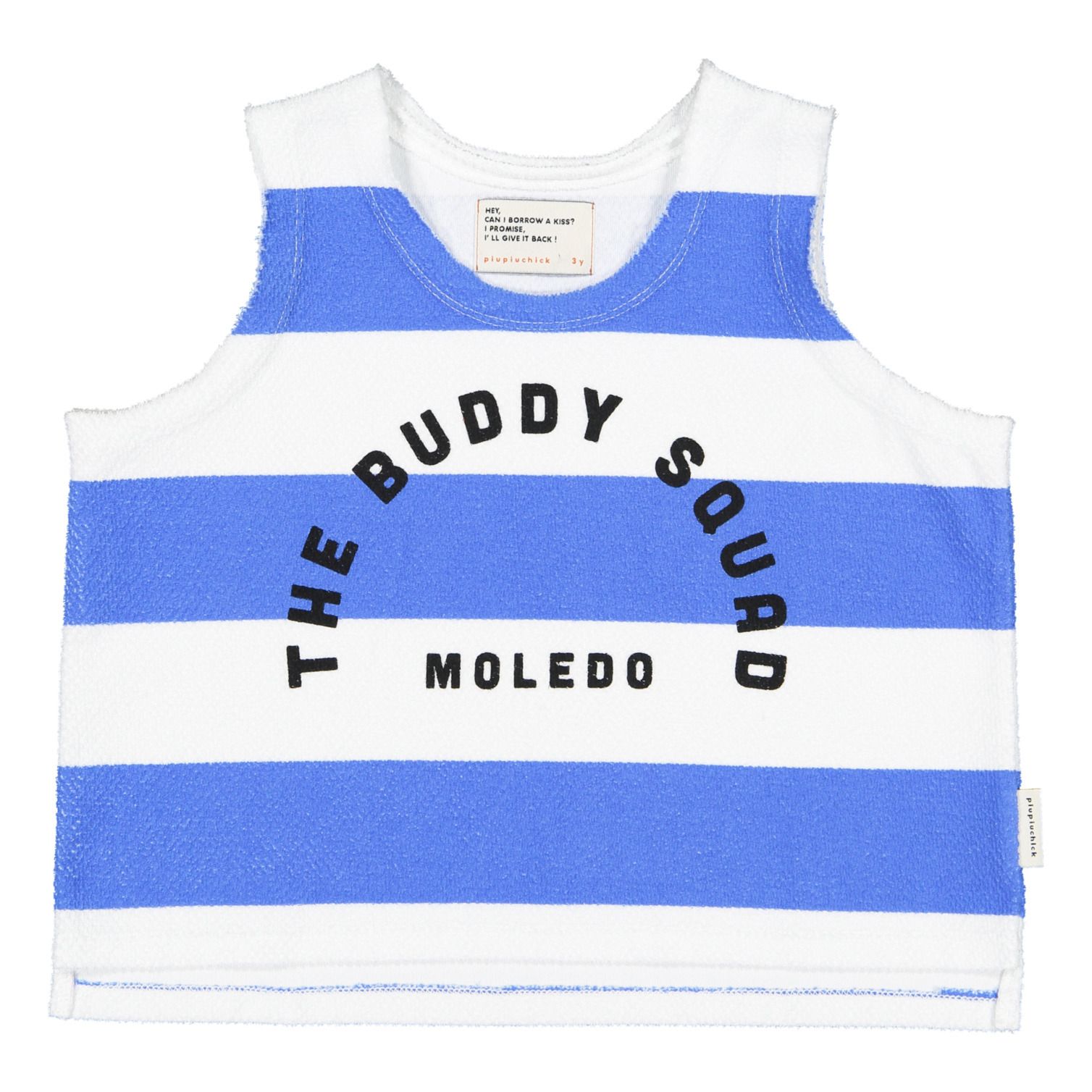 Piupiuchick - Top Bicolore - Fille - Bleu