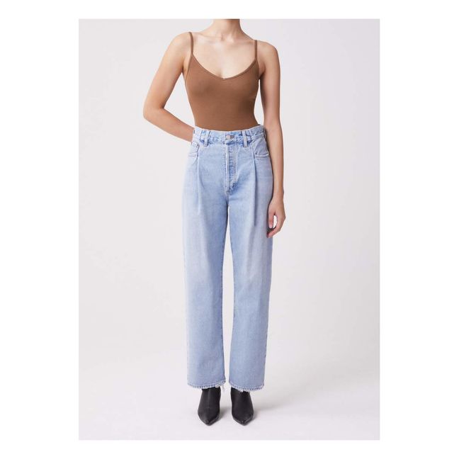 Pantalón vaquero de algodón orgánico Fold Waistband | Sideline