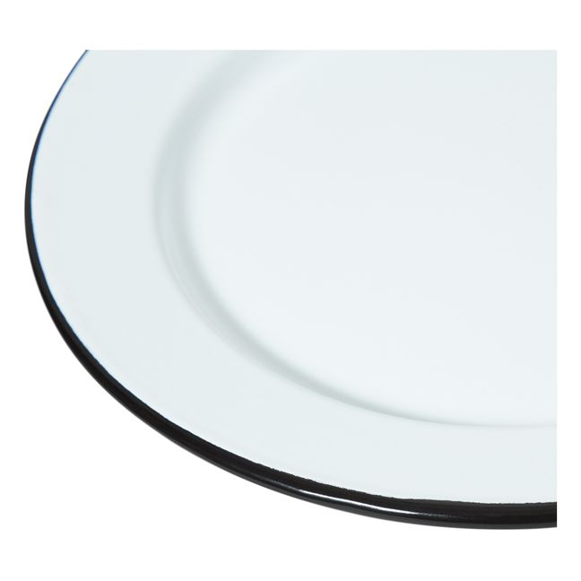 Enamel Plate White