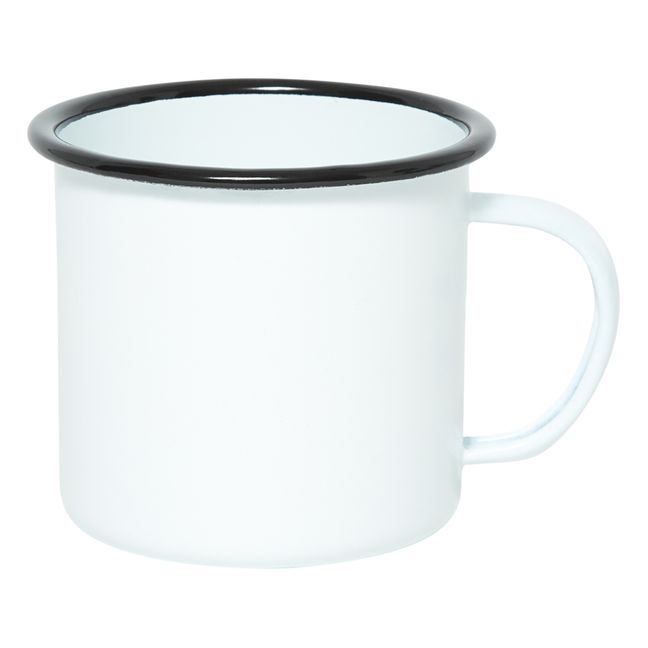 Enamel Cup | White