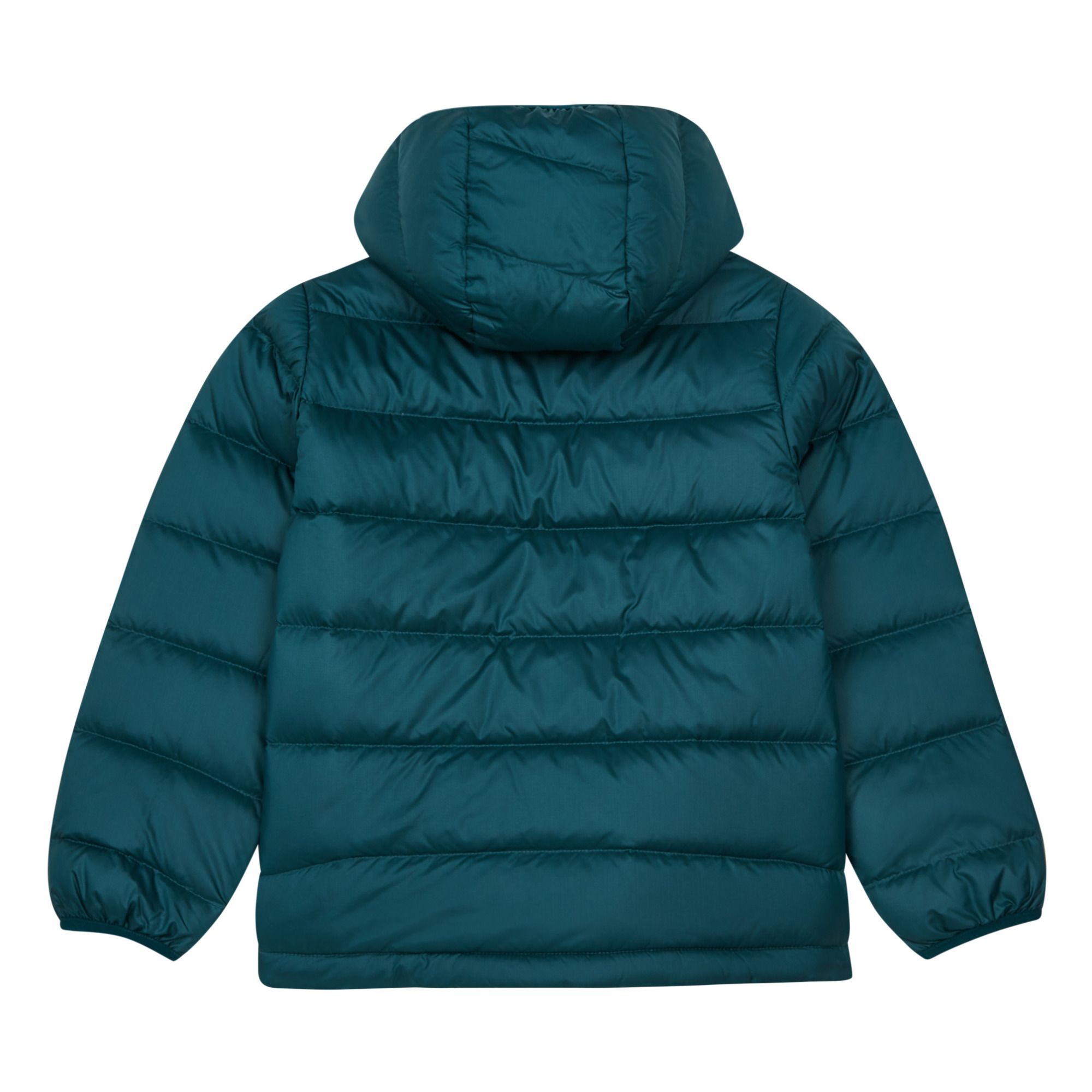 Recycled Fibre Hooded Puffer Jacket Green- Product image n°2