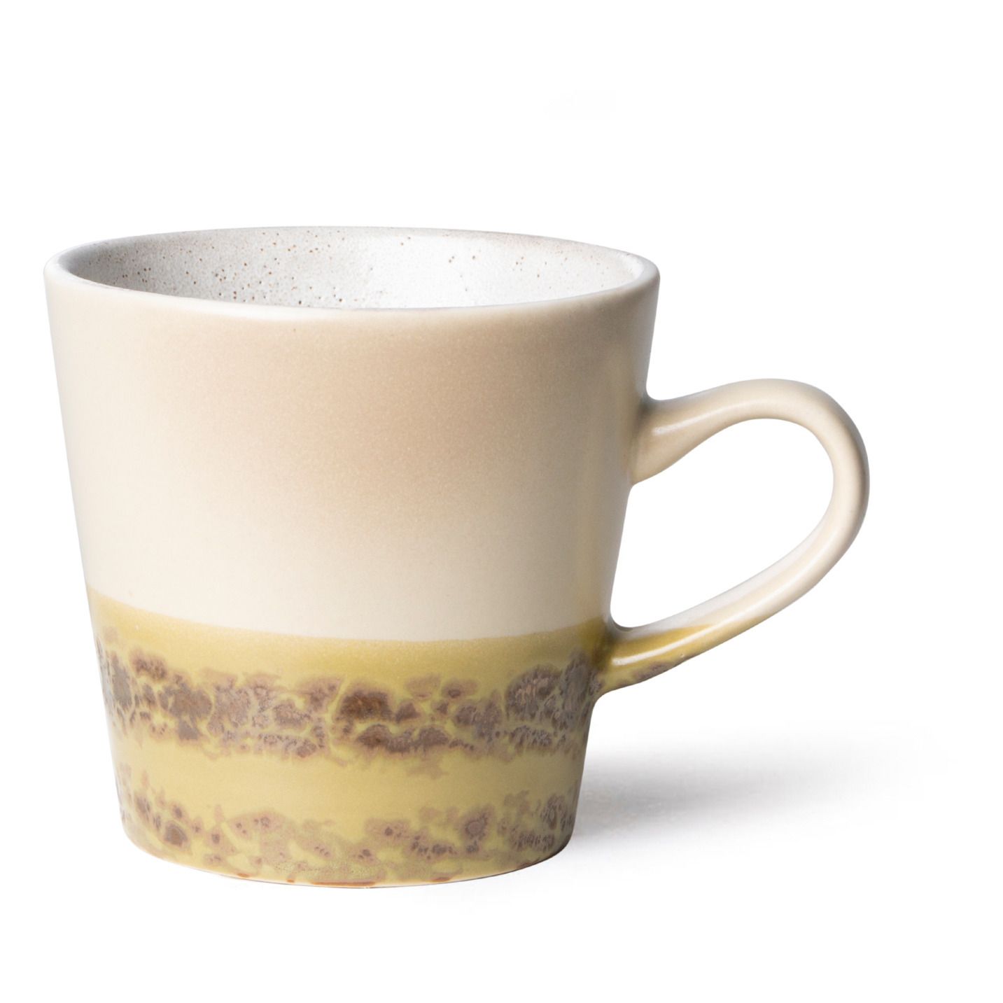 HKliving - Mug 70's céramique - Crème