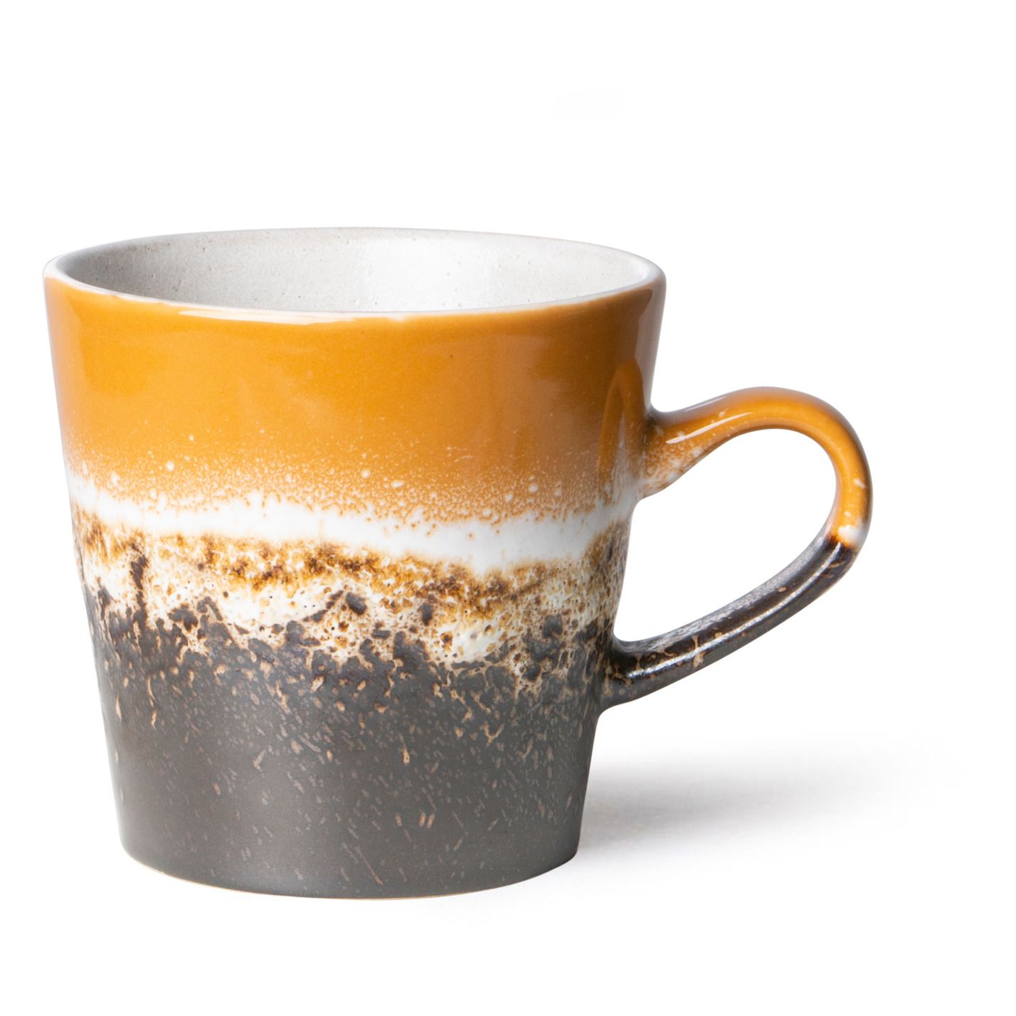 HKliving - Mug 70's céramique - Orange