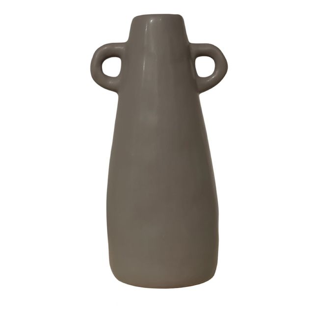 Amphore Ceramic Vase Taupe brown