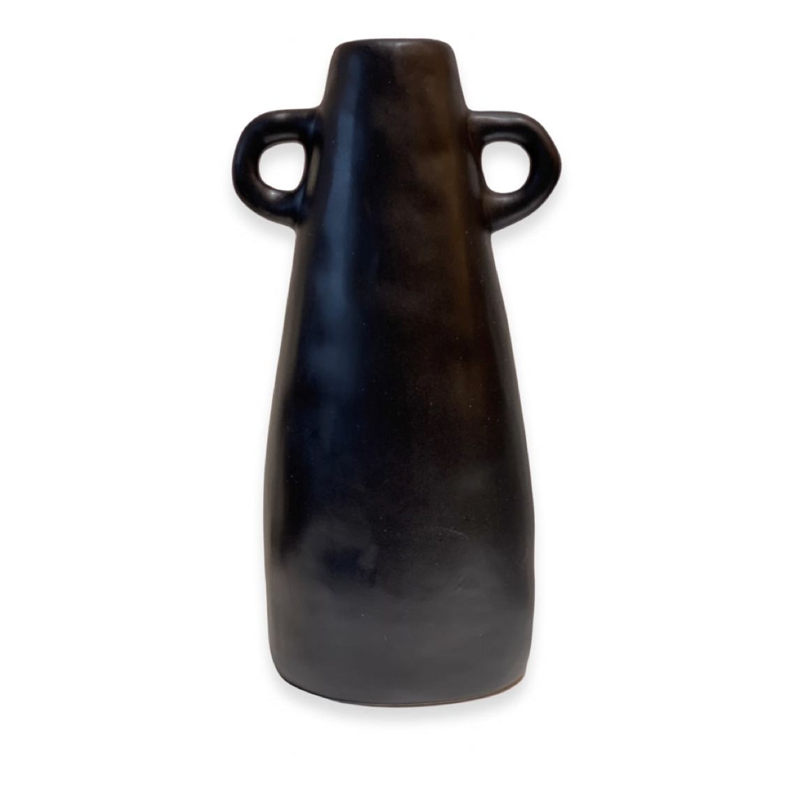 Jarrón de cerámica Amphore | Negro- Imagen del producto n°0
