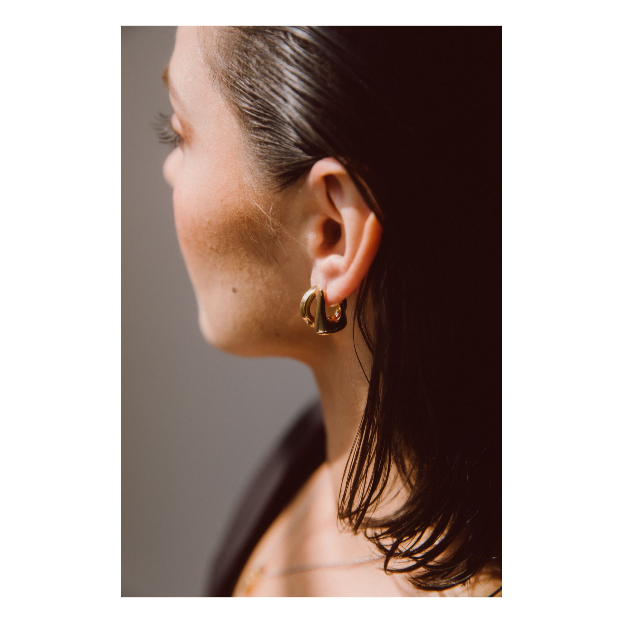 Mini Mezi Earrings Dorado- Imagen del producto n°1