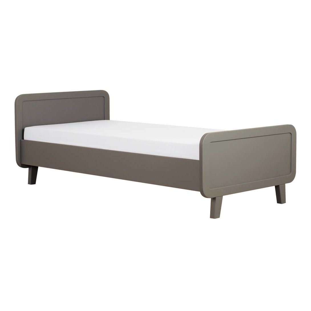 Laurette - Lit rond 90x200 cm - Vert de gris