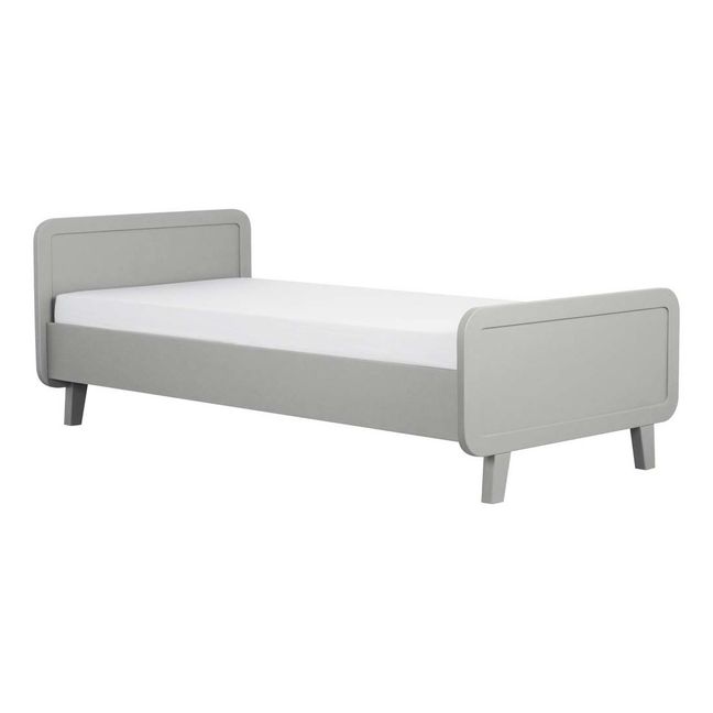 Bed 90x200cm Grey