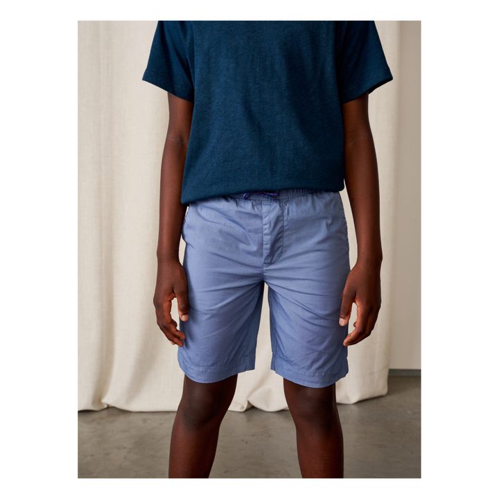 Bellerose - Pawl Chino Shorts - Grey blue | Smallable