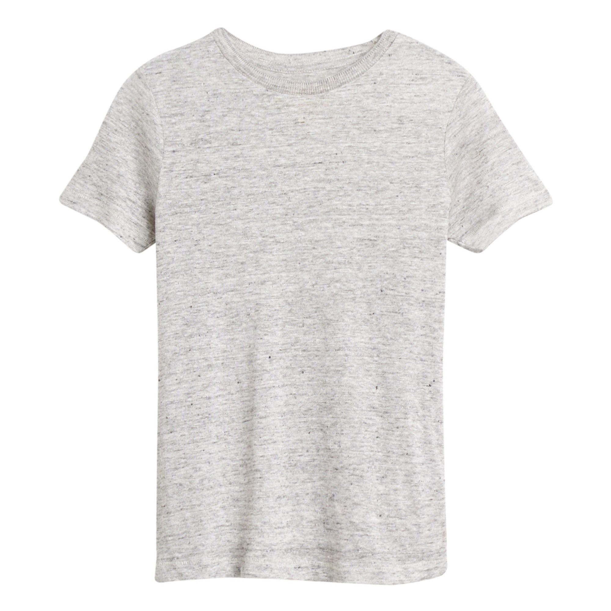 Camiseta Mogo de lino Gris- Imagen del producto n°0