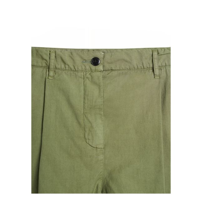 Pantaloncini Palma Verde militare