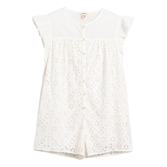 Astrids Playsuit Bianco