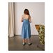 Axelle Dress Blue- Miniature produit n°5