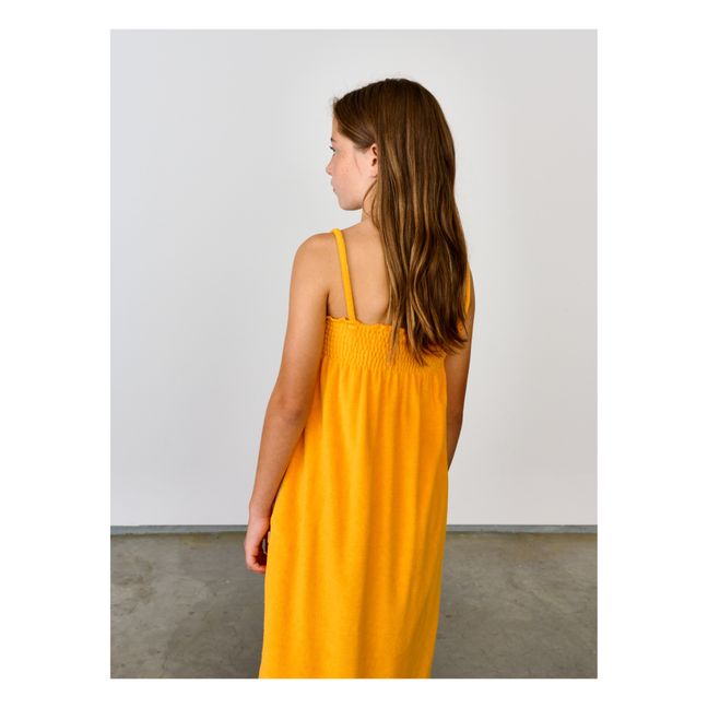 Canil Terry Cloth Dress Orange