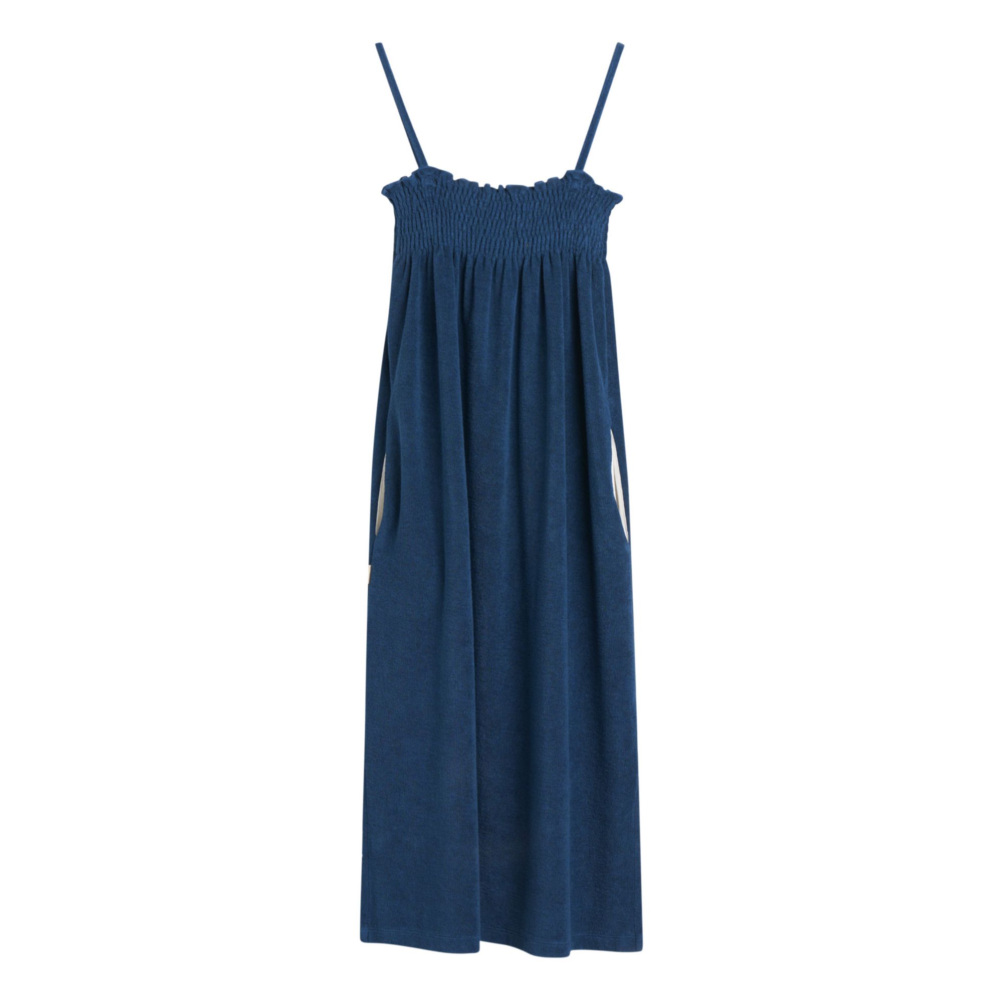 Robe Canil Eponge Bleu marine- Image produit n°8