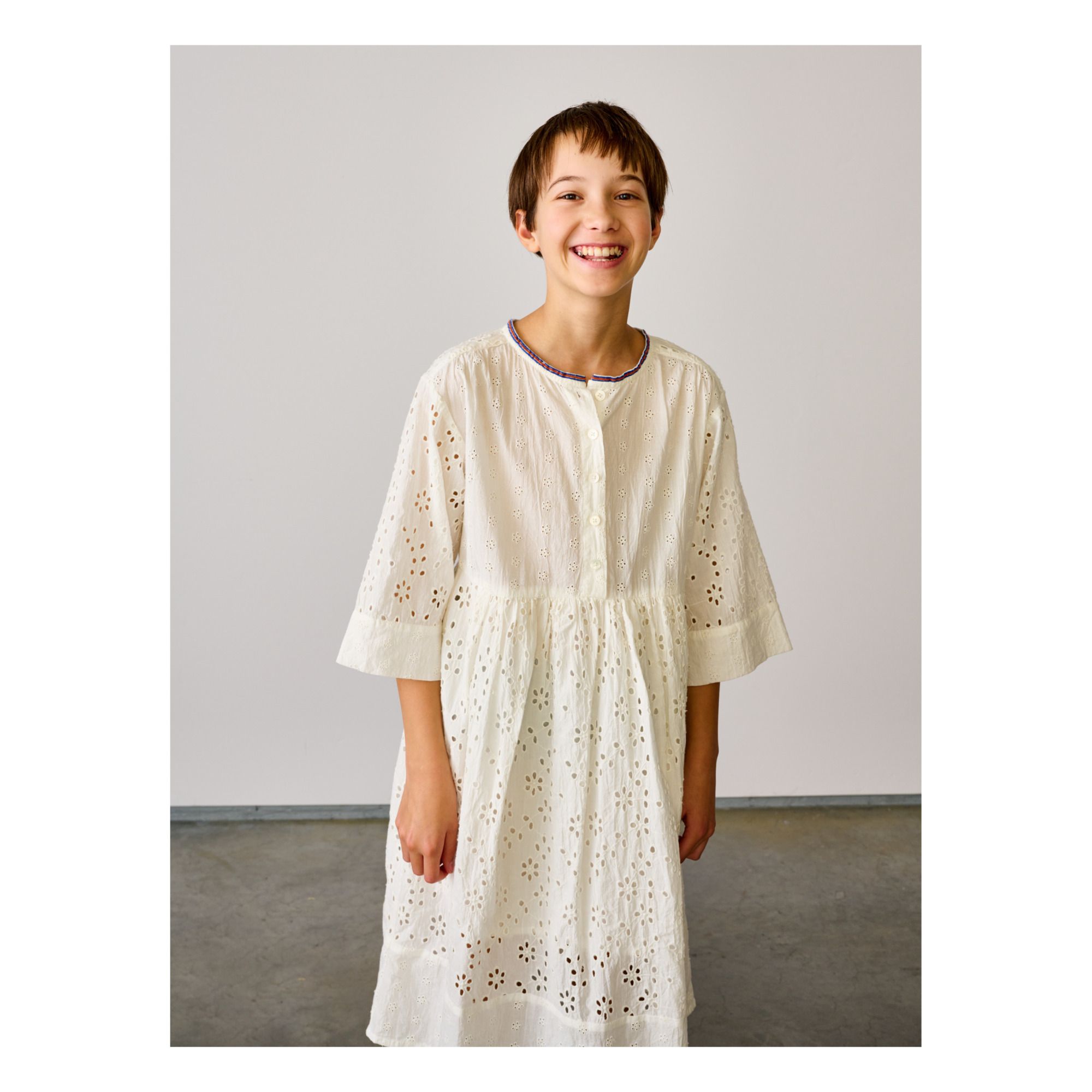 Kleid Hoboes Weiß- Produktbild Nr. 1