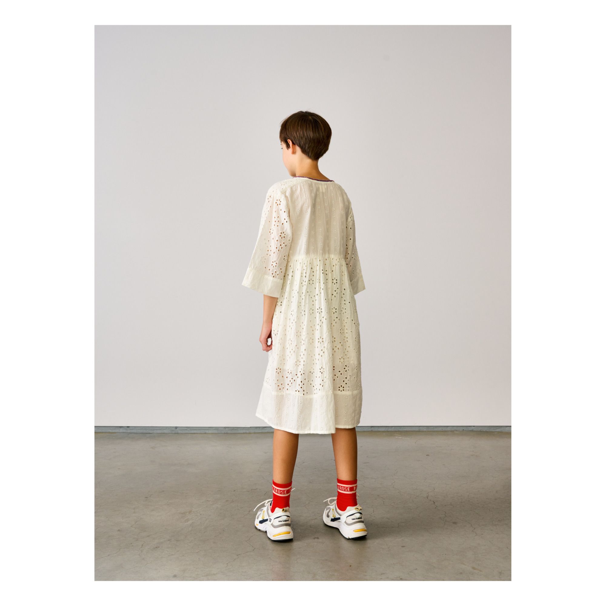 Kleid Hoboes Weiß- Produktbild Nr. 5