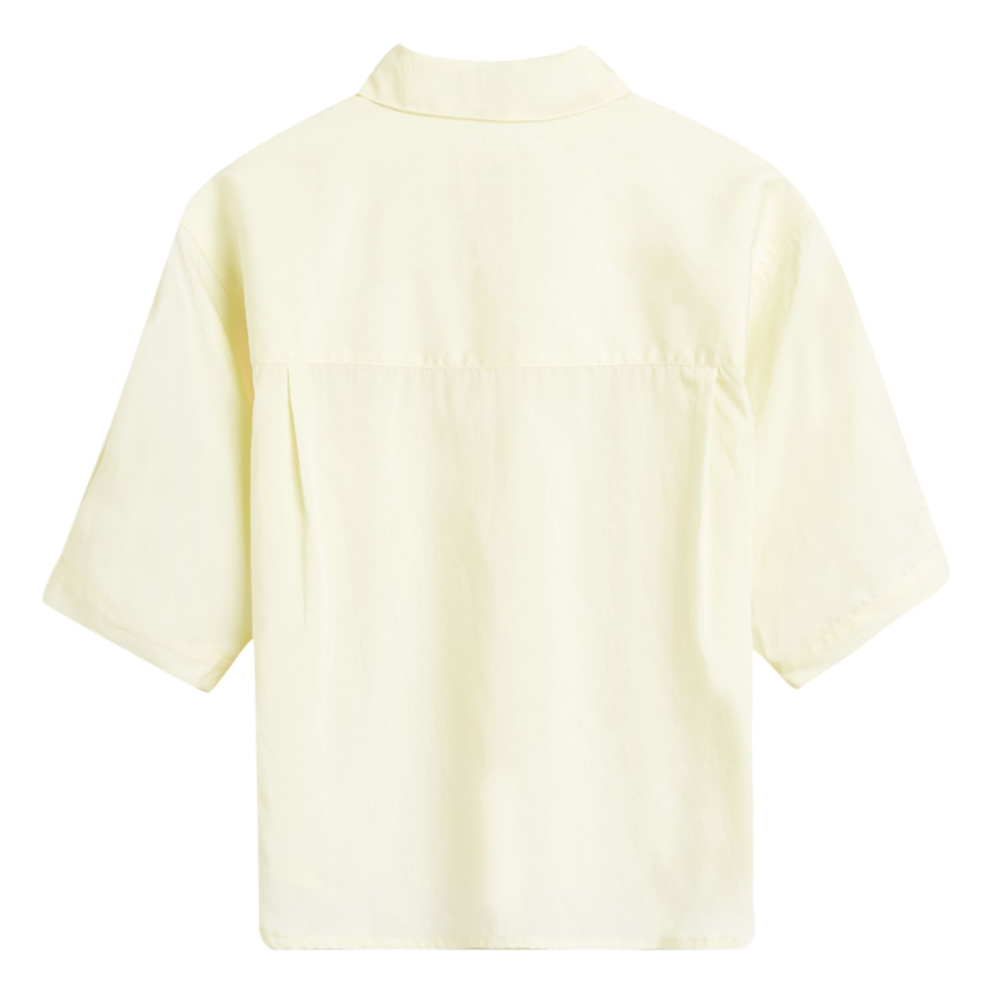 Ave Plain Shirt Yellow- Product image n°7
