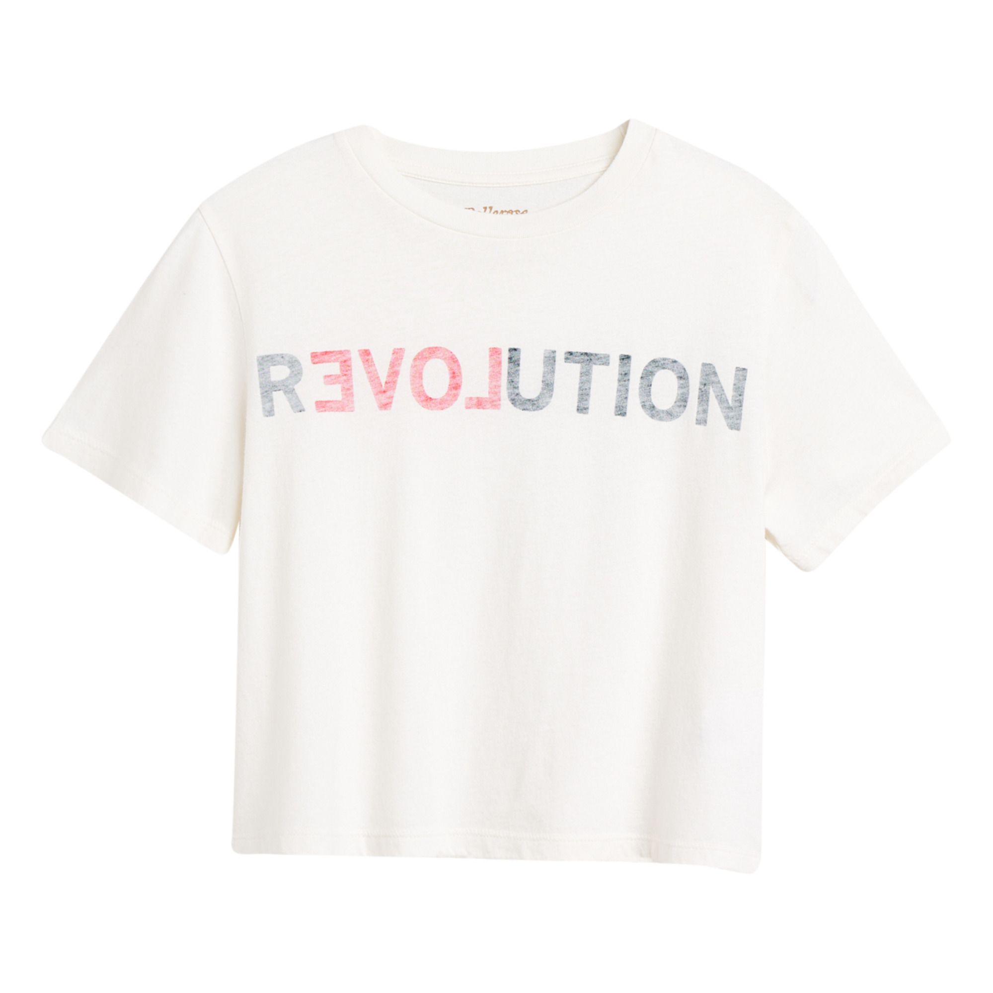 Bellerose - T-shirt Révolution Argi - Fille - Blanc cassé