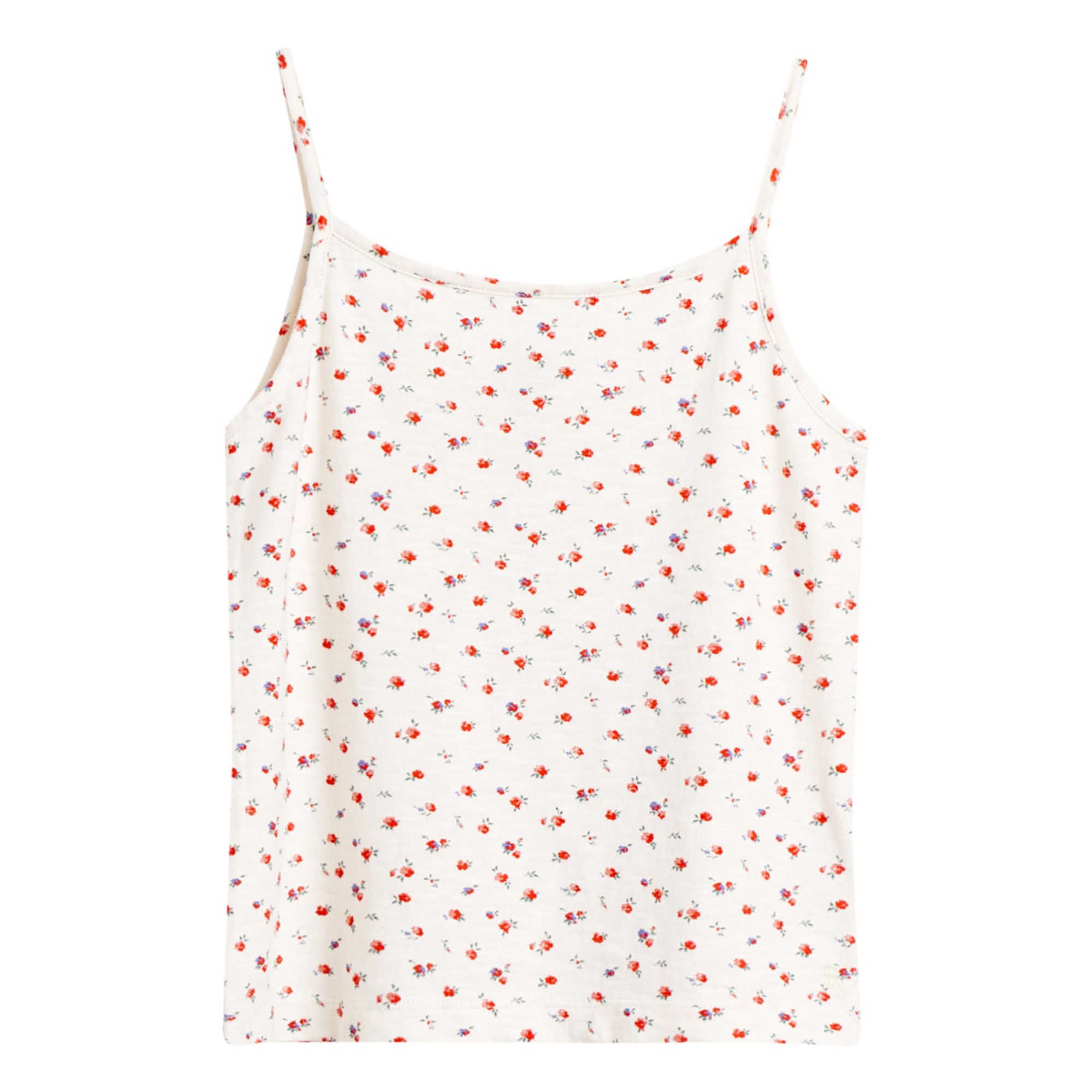 Bellerose - Débardeur Fleurs Amil - Fille - Blanc