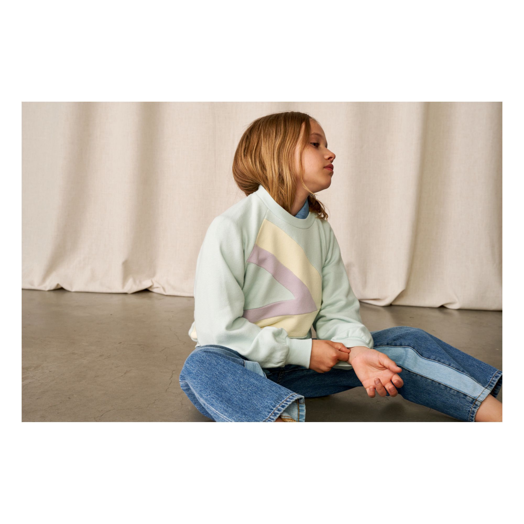 Vaja Sweatshirt Pale blue- Product image n°5