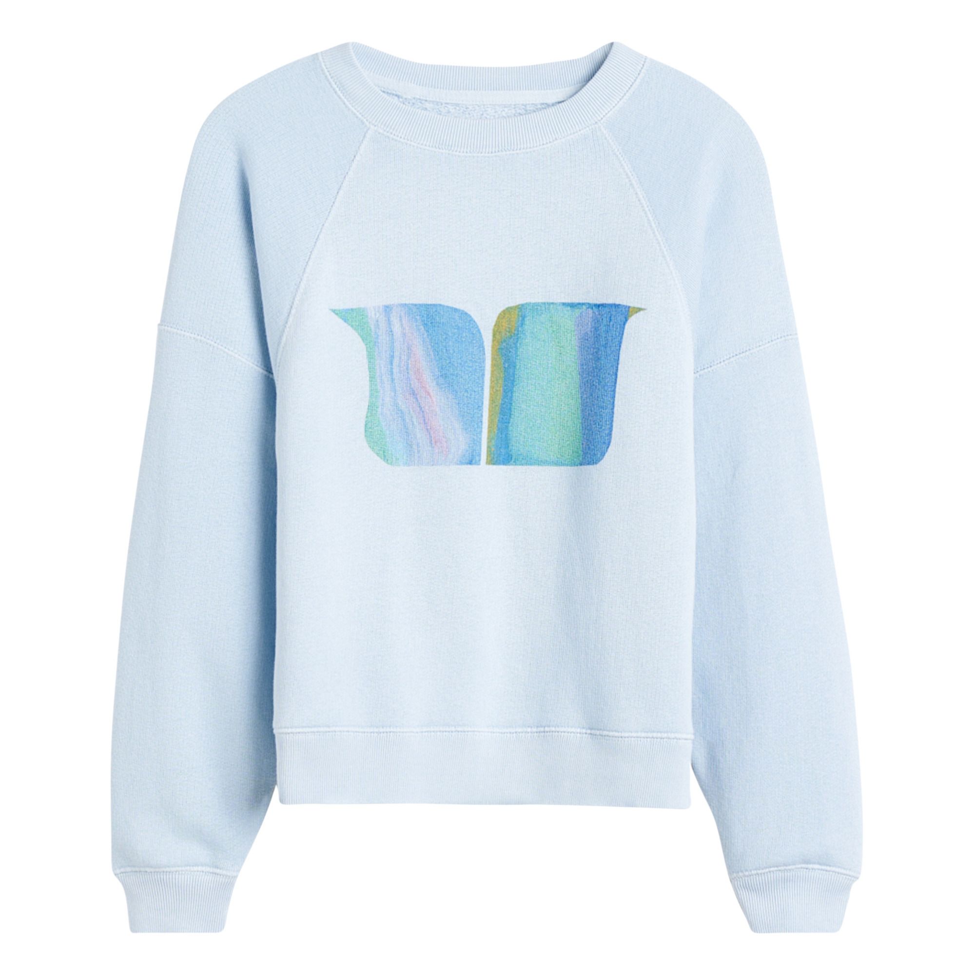 Fade Sweatshirt Pale blue- Product image n°0