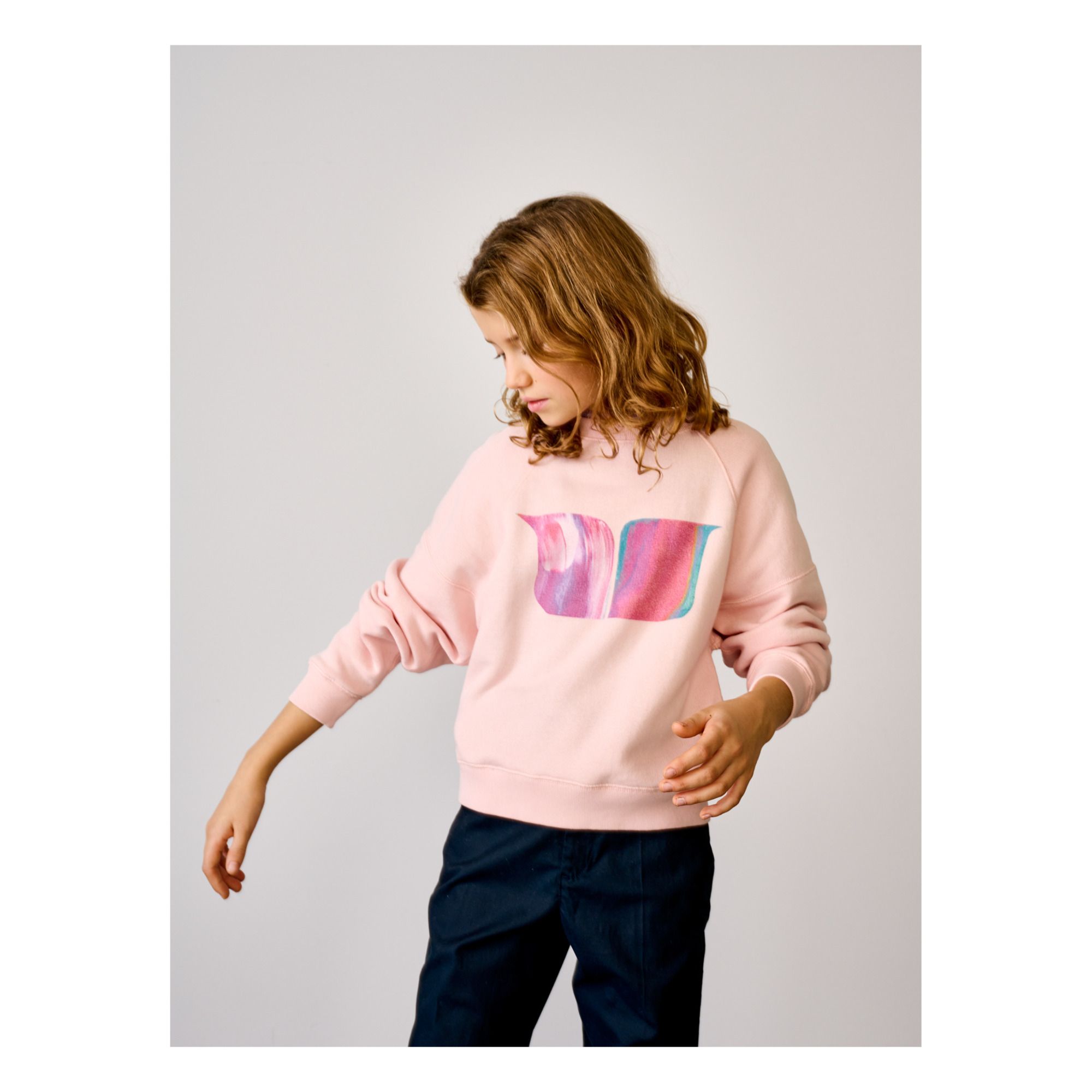 Fade Sweatshirt Pink- Product image n°1