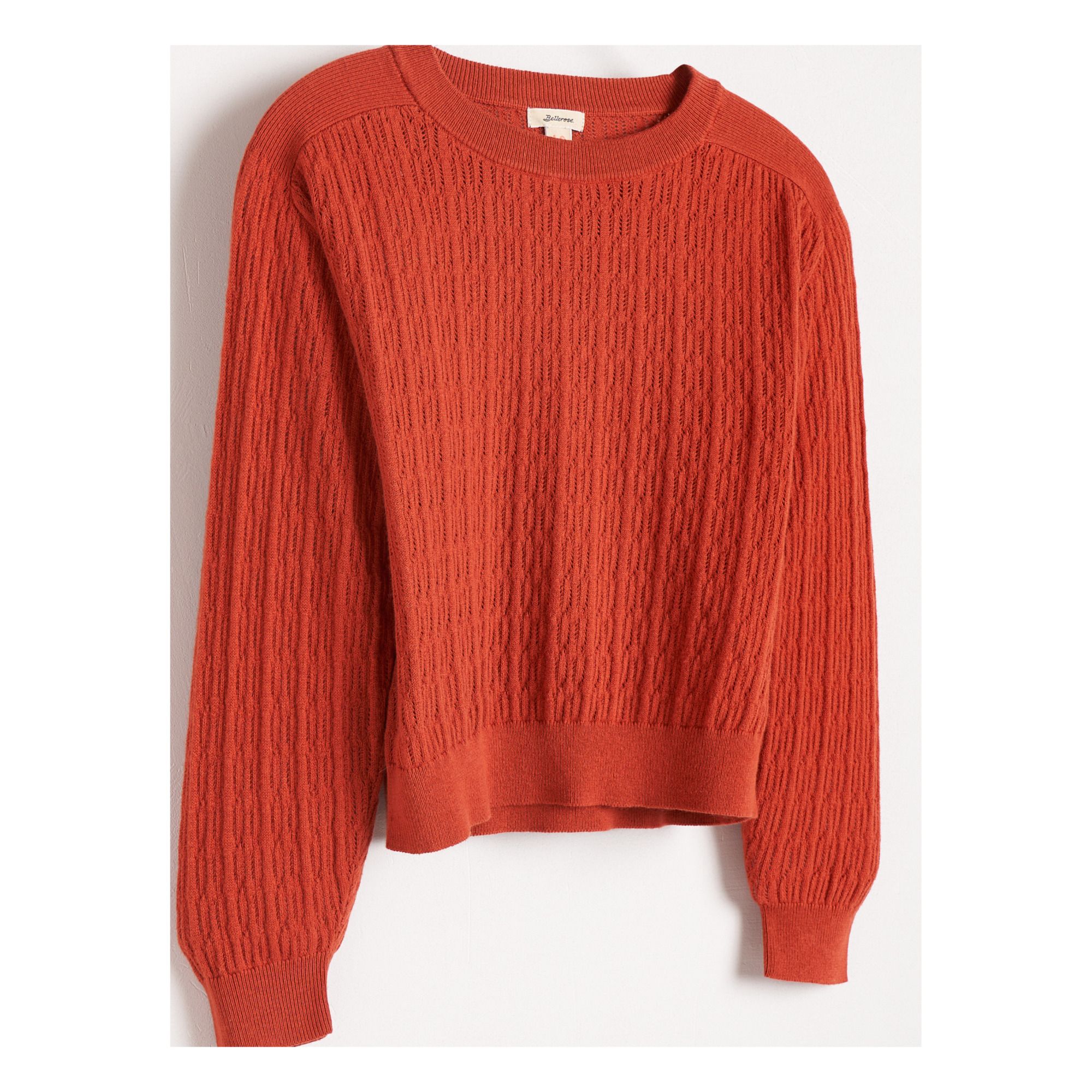 Ginour Cashmere Jumper Brick red- Product image n°6