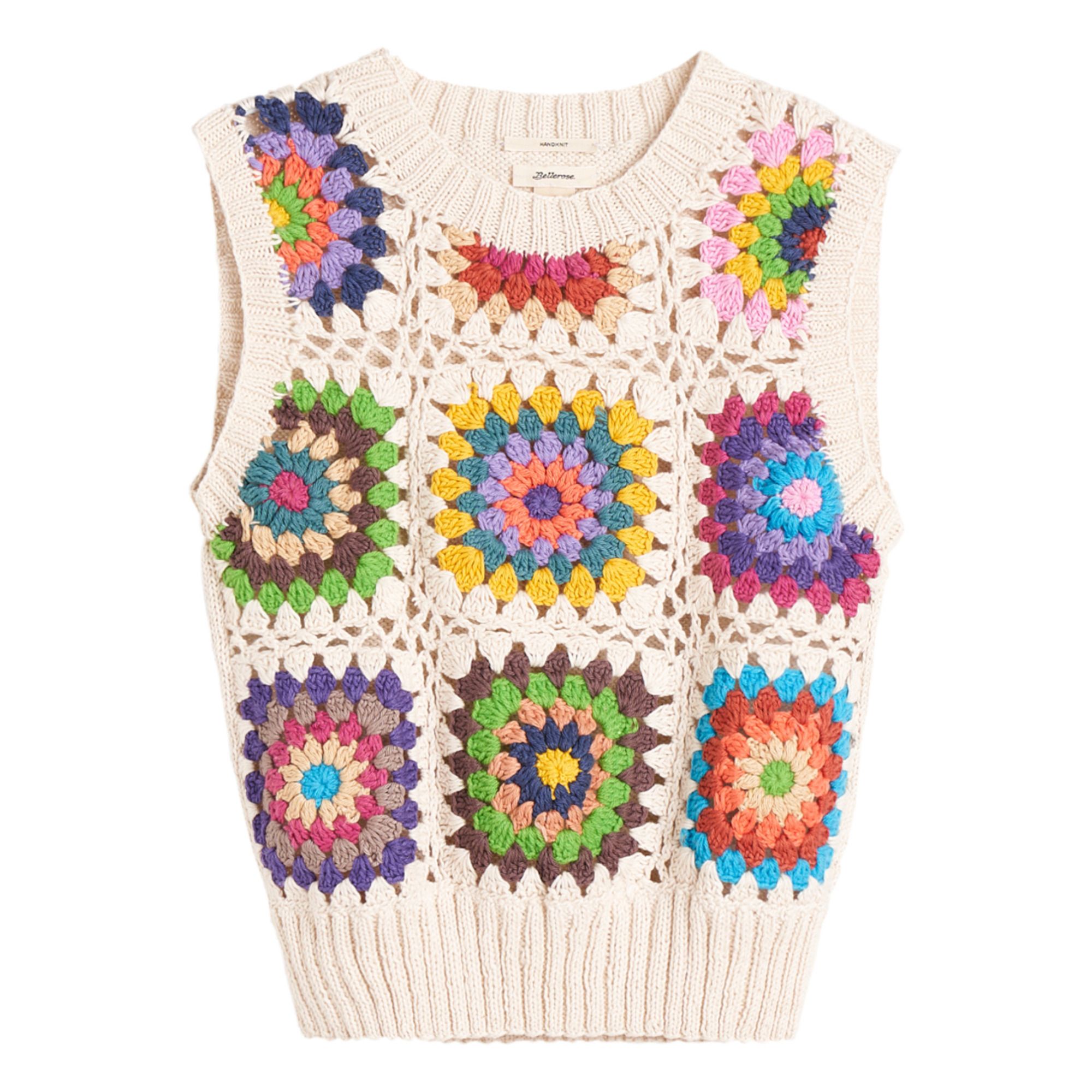 Top Mardy Crochet Ecru- Image produit n°0