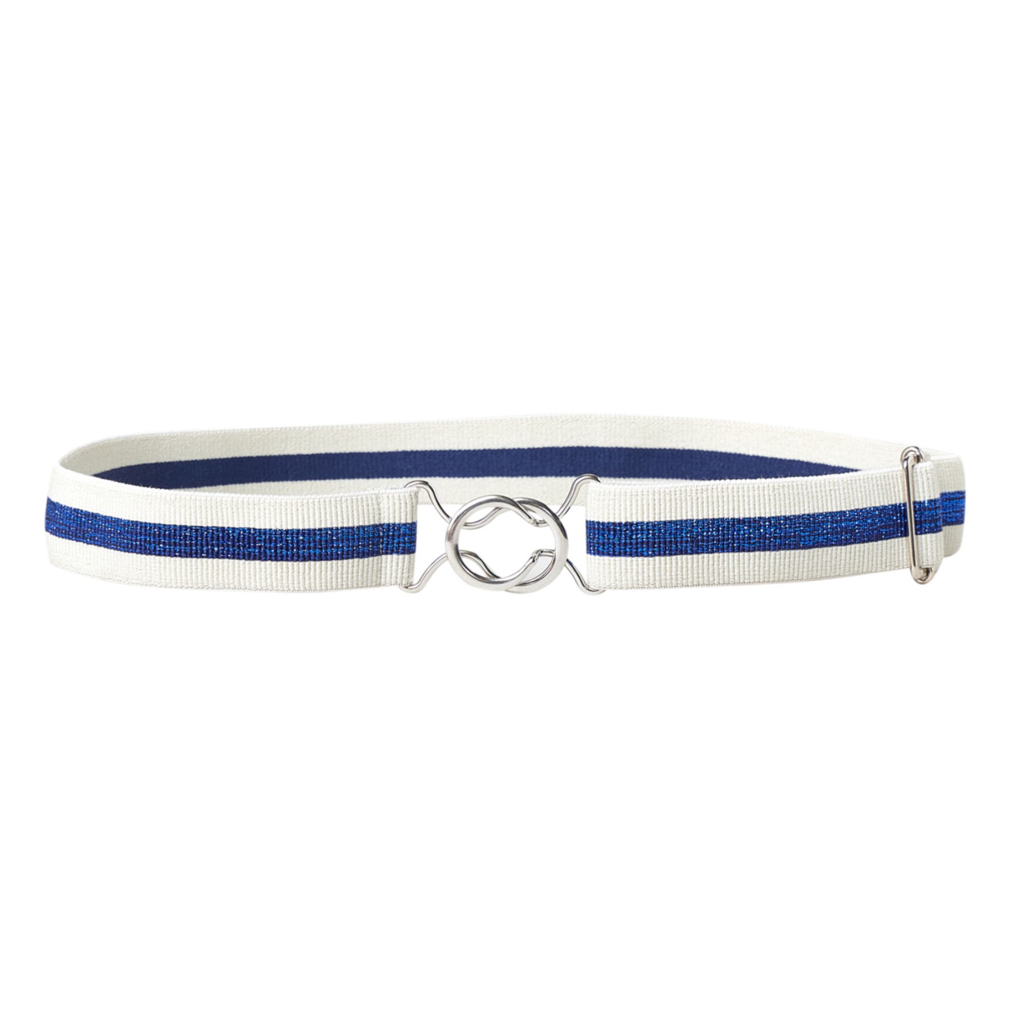 Cinturón de rayas Cyclia Azul- Imagen del producto n°0