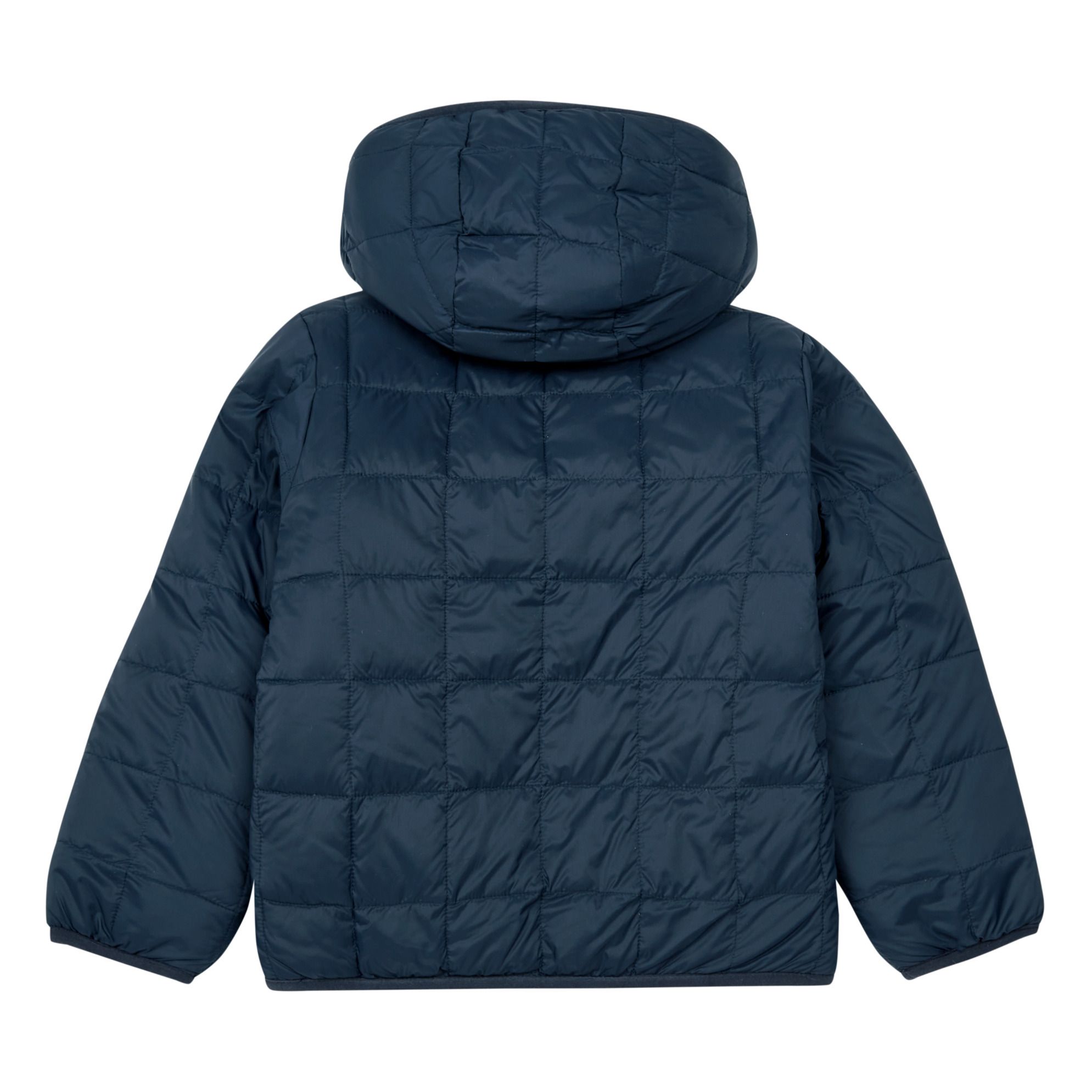 Hooded Puffer Jacket Navy blue- Product image n°3