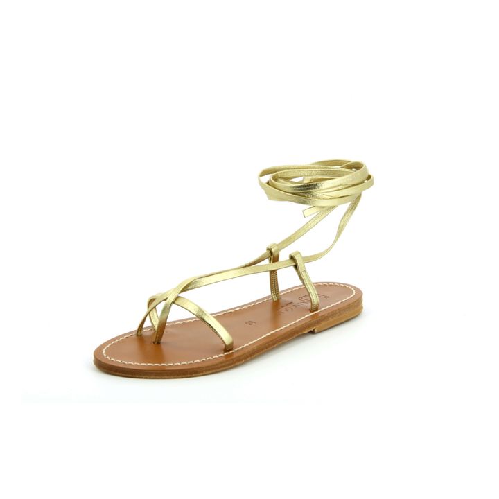 K.Jacques Tiresias Sandals Gold Smallable