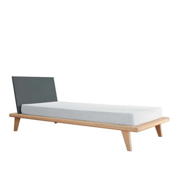 Laurette - Lit Zen by Laurette 90x200 - Charbon